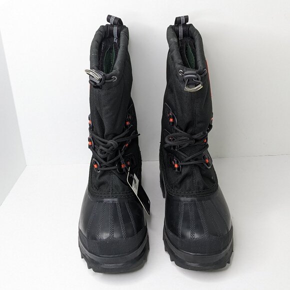 Sorel‎ Glacier III Mens Black Waterproof Winter Snow Boots Size 7 New in Box Sorel Glacier XT Waterproof Snow Boots, Black, Big Kids 5 M main image 2